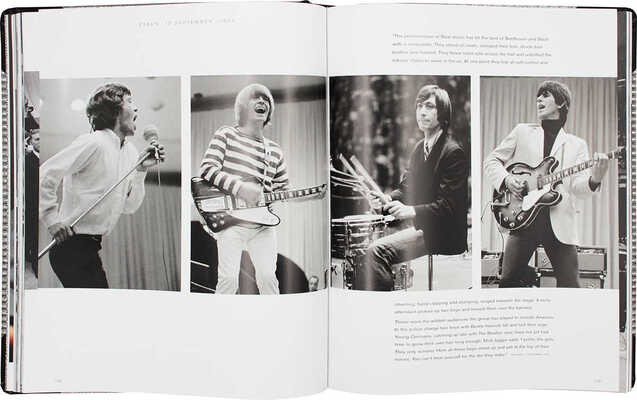 [Уаймен Б., Рэй Б., автографы]. The Rolling Stones. In The Beginning / Phot. Bent Rej. London: Mitchell Beazley, 2006.
